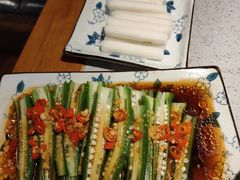浇汁秋葵-炭亲炭火干锅(红谷滩莱蒙店)