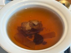 松茸黑蒜排骨汤-觀芷隐轩