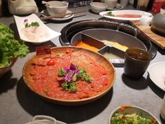 -热火朝天鲜切牛肉火锅(南强街巷店)