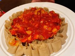 西红柿浇汁莜面-西贝(东方路店)