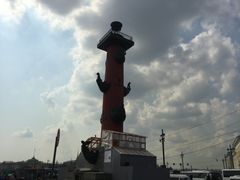 -瓦西里岛古港口灯塔