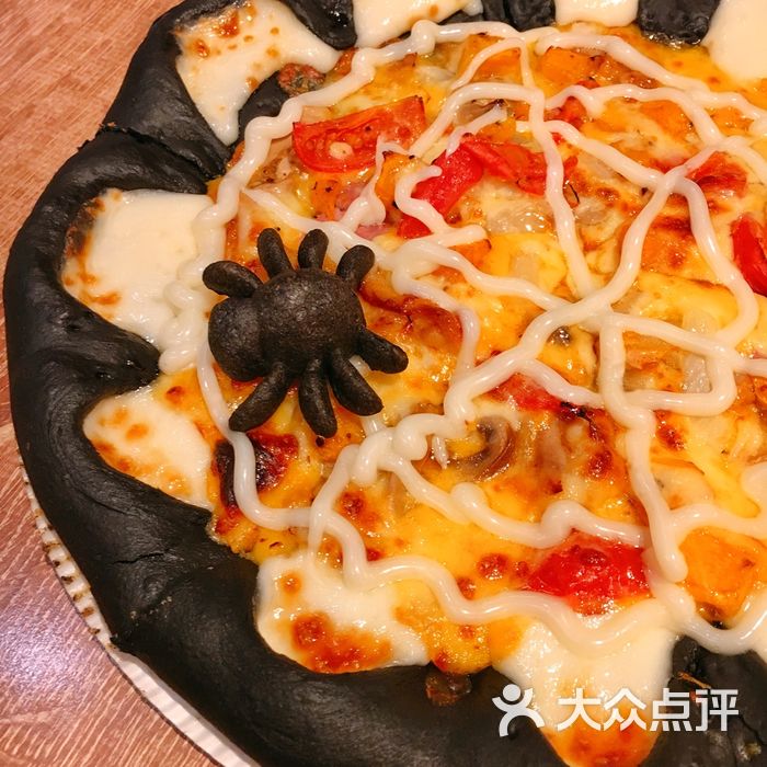 必胜客wow烤肉黑披萨图片-北京西餐-大众点评网