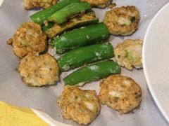 尖椒鱼饼-大笑饭堂(甲子桥店)