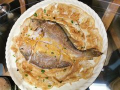 黄鱼鲞煎土鸡蛋-兴农记