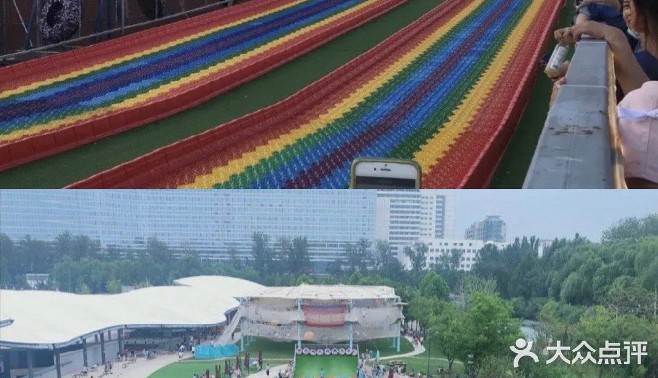 户外乐园滑梯大合集，秋天遛娃必选