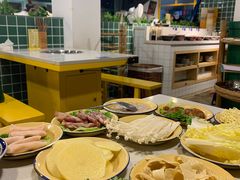 自助取餐区-有拈头成都市井火锅(老门东店)