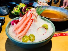 松叶蟹腿刺身-綱元·海鲜豆捞(明州里店)