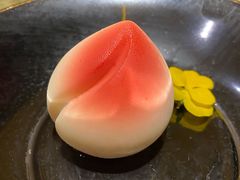 福桃杏仁豆腐-范家小馆·烤鸭新京菜(金融街店)