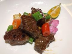 浇汁菌香牛肉粒-许家菜(望江店)