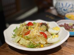 拌蔬菜-明洞阿姨·韩式酱蟹烤肉·创意料理(三元桥店)