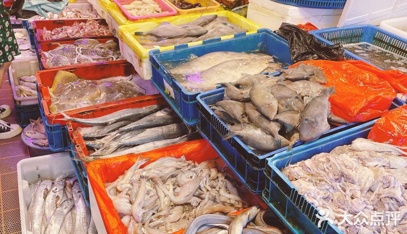 上海芦潮港海鲜批发市场