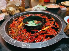 松茸菌锅中锅-渝大狮毛肚老火锅(普陀店)