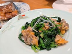 菠菜拌毛蛤-頂好酒家·经典粤菜(海信广场店)