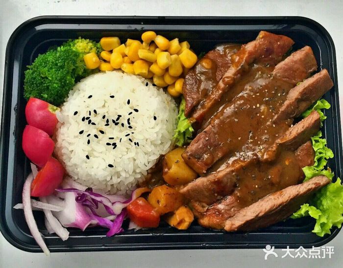 良食记外卖(高新站)黑椒牛排饭图片