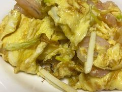 韭菜虾球炒蛋-新澳港式茶餐厅(余姚路店)