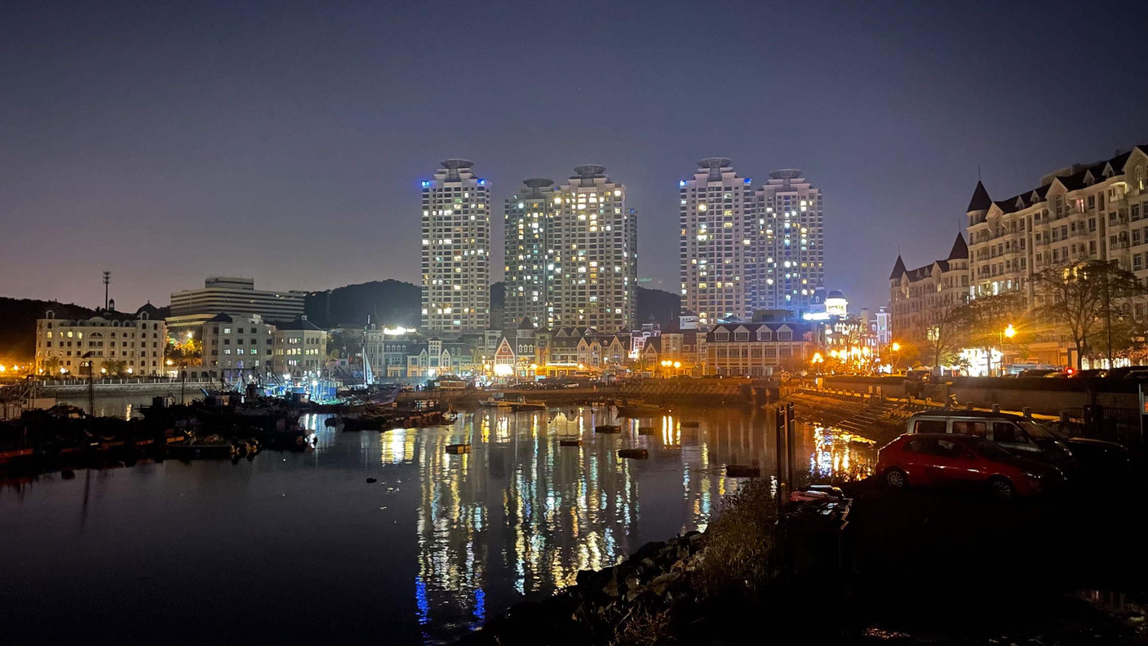 佛山渔人码头夜景图片