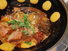 -蘸小院铁锅炖·蘸酱菜·东北菜(怀远门店)