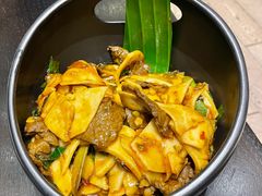 柠檬叶干巴炒饵块-翠湖宾馆·中餐厅