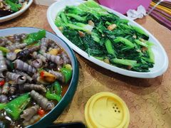 豆瓣酱炒椿菜-永顺潮汕菜海鲜砂锅粥生腌大排档(万安大厦店)