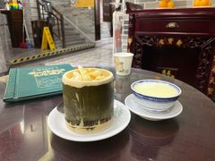 低糖椰香竹筒双皮奶-民信老铺(华盖路店)