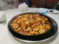 大盘墨鱼仔拼鱿鱼-福仙来酒家(东峻广场店)