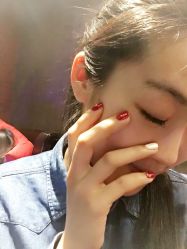 还蛮喜欢这个红闪闪di指甲哒-悦指间美甲美睫