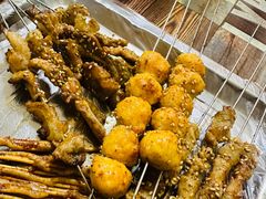 烤鸭肠-勃利地摊·勃立小串烧烤