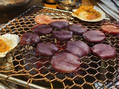 雪花80％厚切牛舌-老炉家木炭烤肉(长江国际店)
