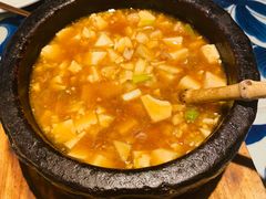石锅鸡汤豆腐-绿茶餐厅(王府井永宁门店)
