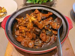 花菇煲狮头鹅掌翅煲-金海华·悦食东方(苏州中心商场店)