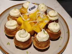 芒果椰子慕斯华夫饼-BE BRIGHT KITCHEN(正佳广场店)