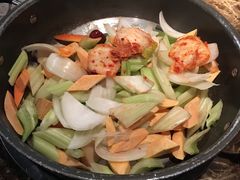蔬菜菌菇拼盘-猪啊牛呀羊啊铜盘烤肉(正大广场店)