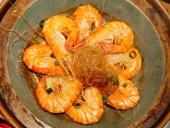 粉丝焗黑虎虾-吕氏焗小鲜•花园餐厅(八大关店)