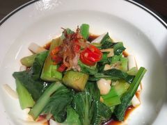 干葱菌菇灼菜心-新太二·鲜料川菜(东汇城店)