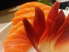 三文鱼刺身-十胜牛和食料理(安达村)
