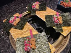 海胆生牛肉手卷-老乾杯和牛烧肉(王府中环店)