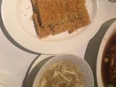 鮮蟹肉煎生麵-桃花源小厨