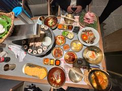 -草家酱蟹炭火烤肉店(珲春南路一店)