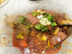 麻辣鸭血纸包鱼-有鱼吃·纸包烤鱼(曲江创意谷店)