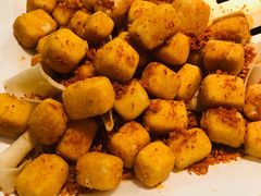 w一口脆椒盐豆腐-新大咀港式茶餐厅(宝山万达店)