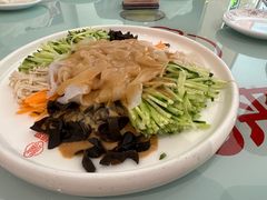 五彩拉皮-添福来墨鱼饺子 · 海鲜东北菜(大连星海·黄浦路店)