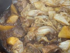 -粘豆包柴火铁锅炖