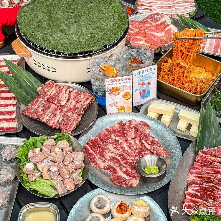 难怪大学生这么爱吃 确实有意思各种diy烤肉！