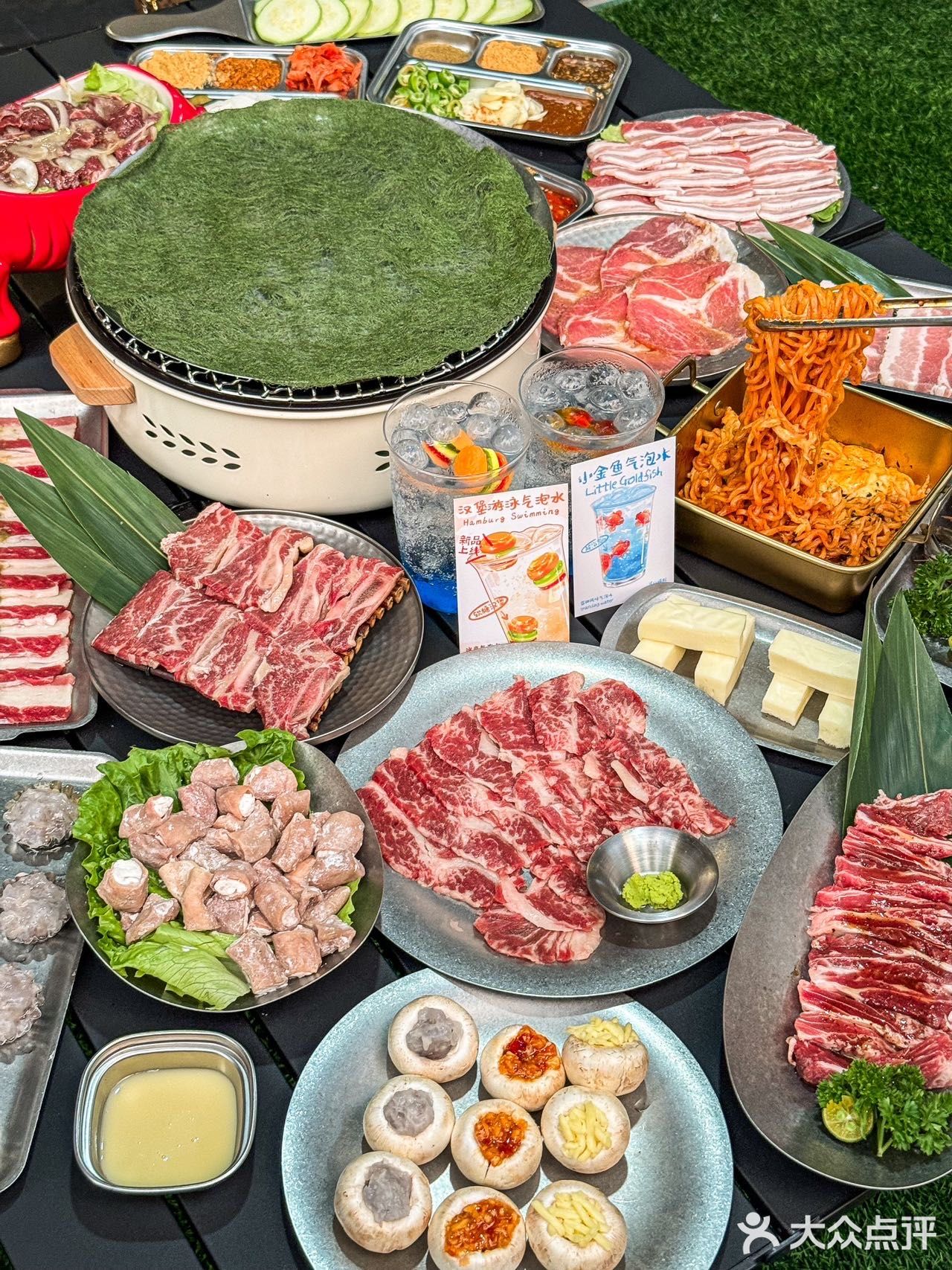 难怪大学生这么爱吃 确实有意思各种diy烤肉！