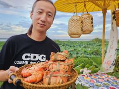 -七的湖·晚芳亭·阳澄湖农家菜·大闸蟹(莲花岛店)