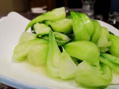 清炒上海青-花之林清真餐厅