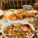 啊啊啊在沈阳吃到了正宗的海肠拌饭🍢🍚