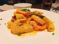 金沙黑南瓜焗虾-港丽餐厅(来福士店)