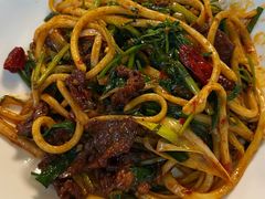 干煸炒面-蘑菇拌面•正宗新疆菜