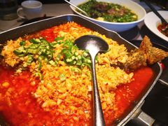 蒜香烤鲈鱼-柴门头啖汤·经典川菜·慢火汤品(锦城万达店)